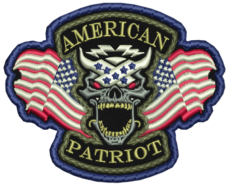 American Patriot Patch - EMB