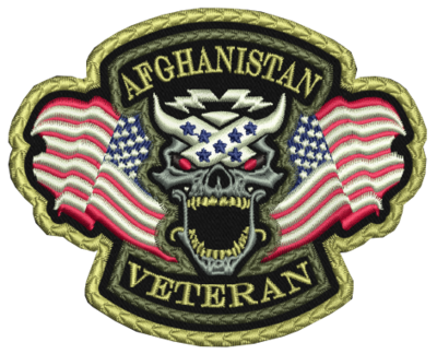 Afghanistan Veteran Patch - EMB