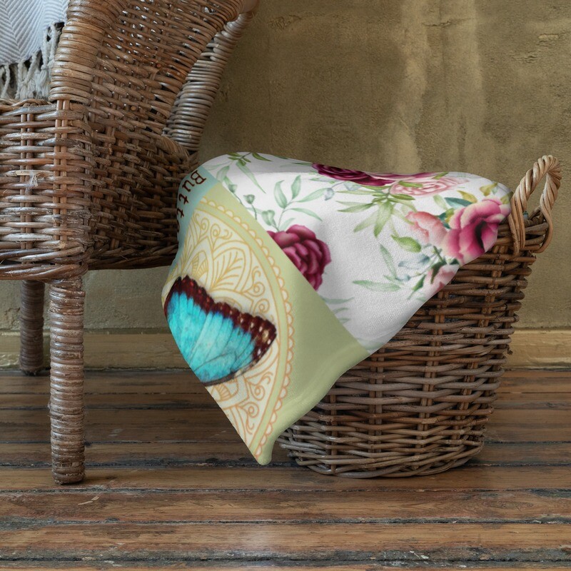 Butterfly Dance Throw Blanket
