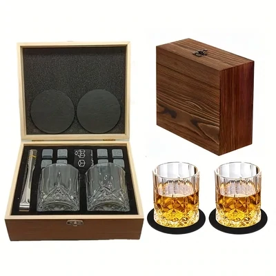 Whiskey Tumbler Set - Two Glasses