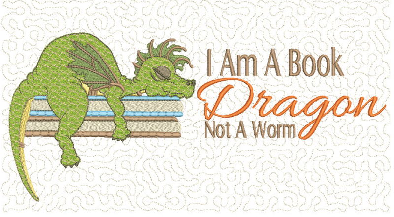 Book Dragon 8x14
