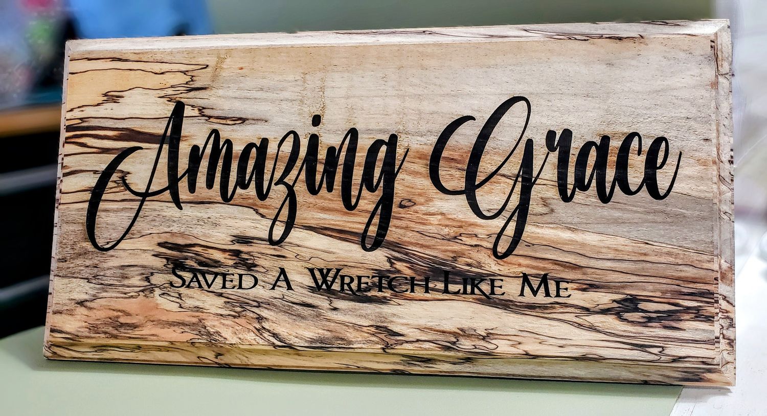 Amazing Grace Plaque