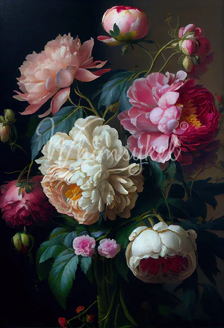 Baroque Peonies