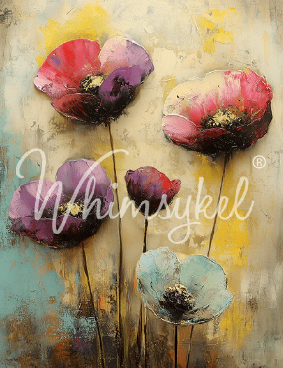 Painted Poppies
