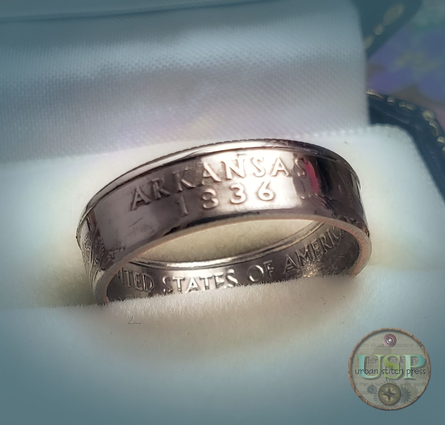Arkansas US Quarter Ring