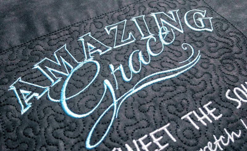 Amazing Grace Wall Hanging 8x12