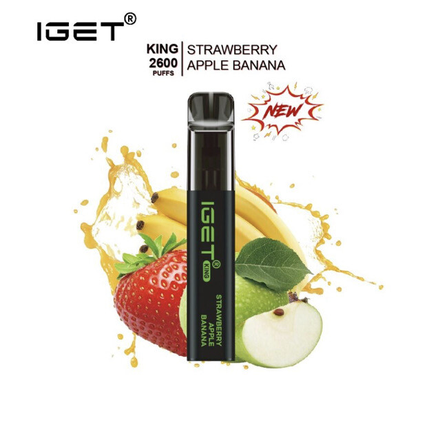IGET KING 2600 - Strawberry Apple Banana 