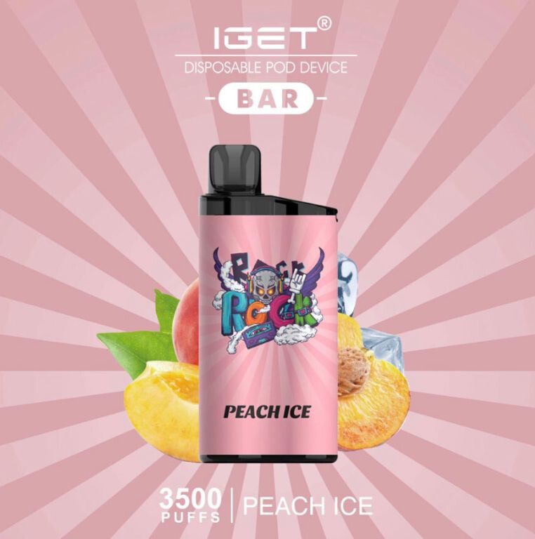 IGET BAR 3500 Peach Ice 