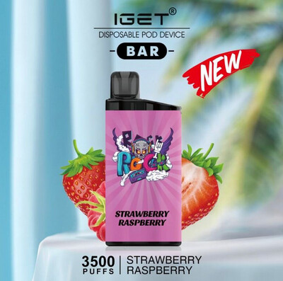 IGET BAR 3500 Strawberry Raspberry 