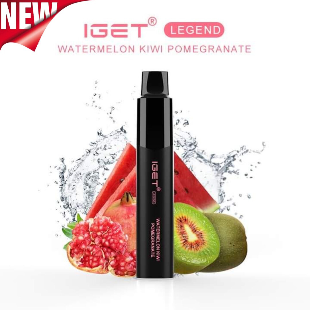 IGET LEGEND 4000 - Watermelon Kiwi Pomegranate