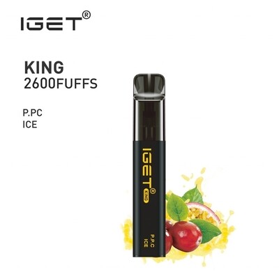 IGET KING 2600 - Passion Fruit Pineapple Cranberry 