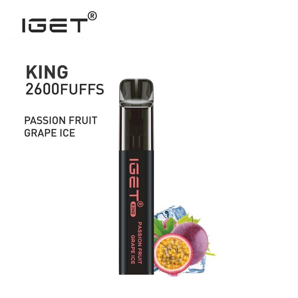 IGET KING 2600 - Passion Fruit Grape Ice 