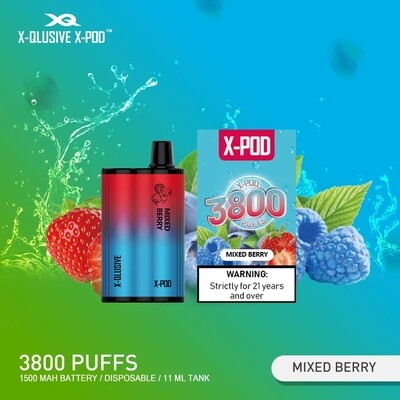 XPOD 3800 Mixed berry
