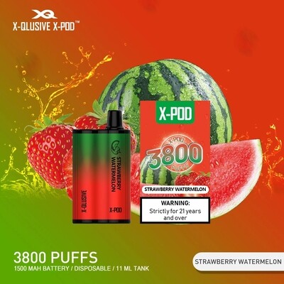 XPOD 3800 Strawberry watermelon