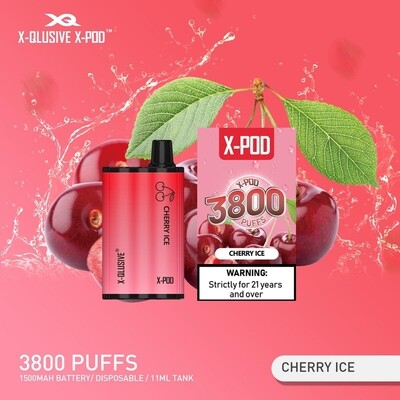XPOD 3800 Cherry Ice.