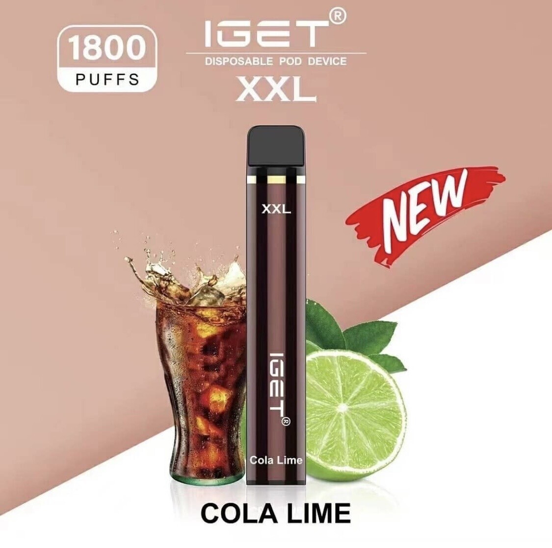 IGET XXL 1800 - Cola Lime 