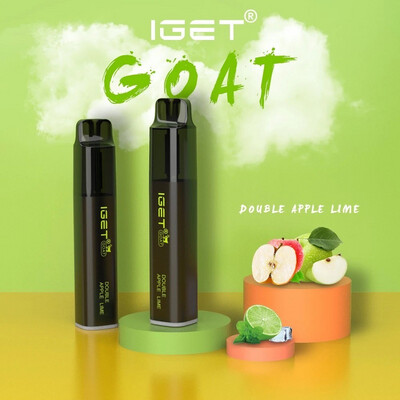 IGET GOAT - 5000 Double Apple lime 