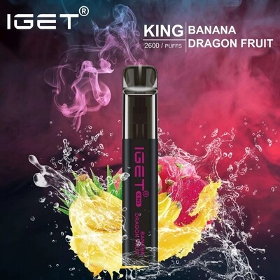 IGET KING 2600 - Banana Dragon Fruit 