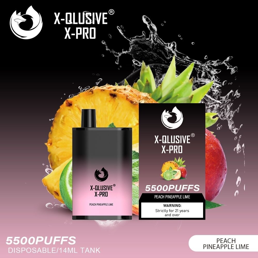 X-QLUSIVE X-PRO 5500 Peach Pineapple Lime