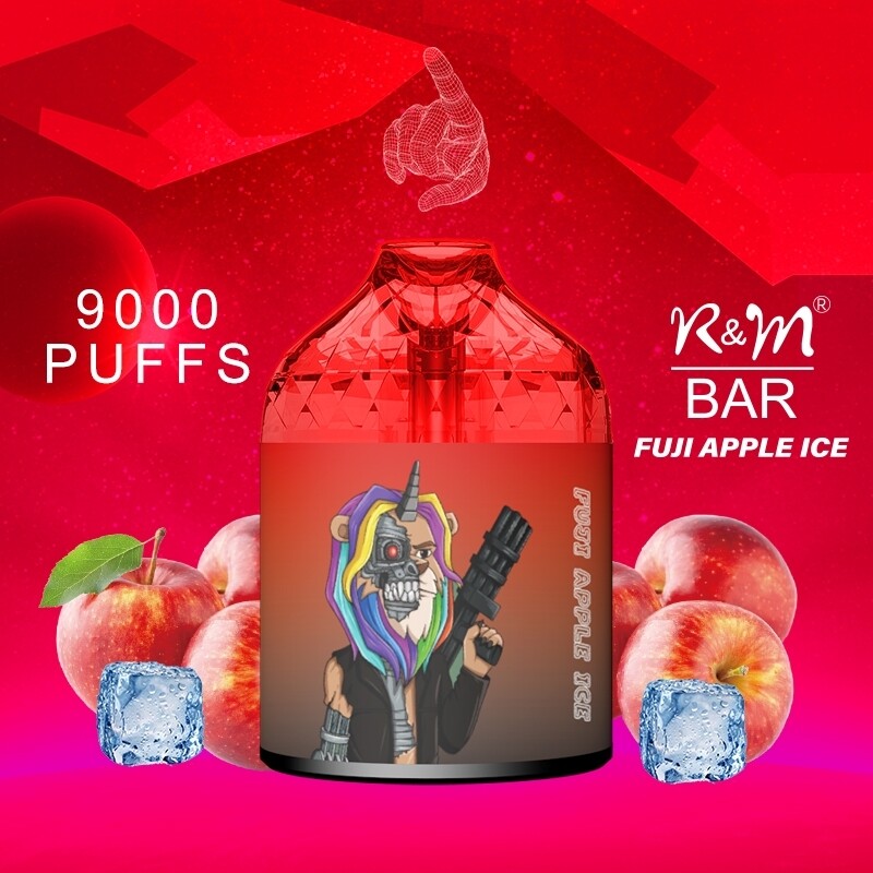 R&M BAR 9000 FUJI APPLE ICE