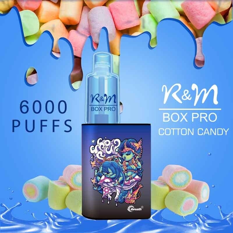 R&M BOX PRO 6000 Cotton Candy