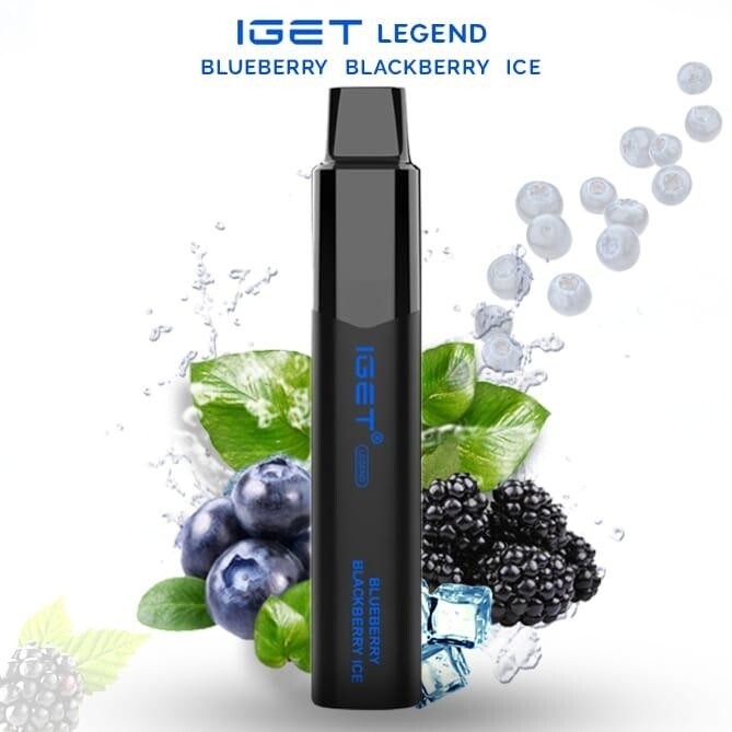 IGET LEGEND 4000 - Blueberry Blackberry ice