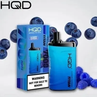 HQD Titan 7000  Blueberry Raspberry