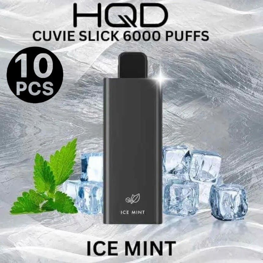 10 X Hqd Slick 6000 Ice Mint