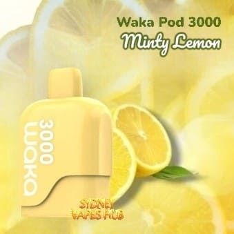 Waka Pod Minty Lemon 3000