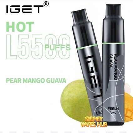 IGET Hot Pear Mango Guava 5500
