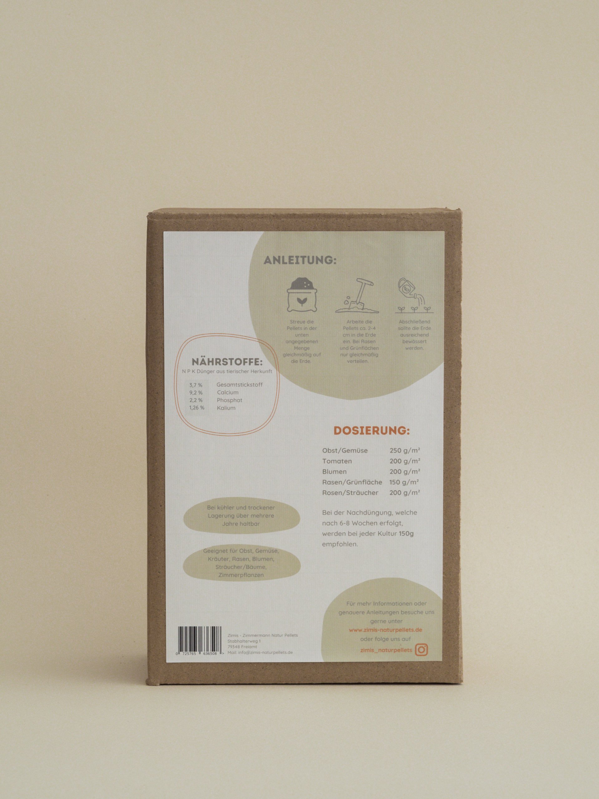 Zimis Universaldünger 3 kg