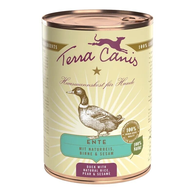 Pato con arroz integral, remolacha, pera y sésamo