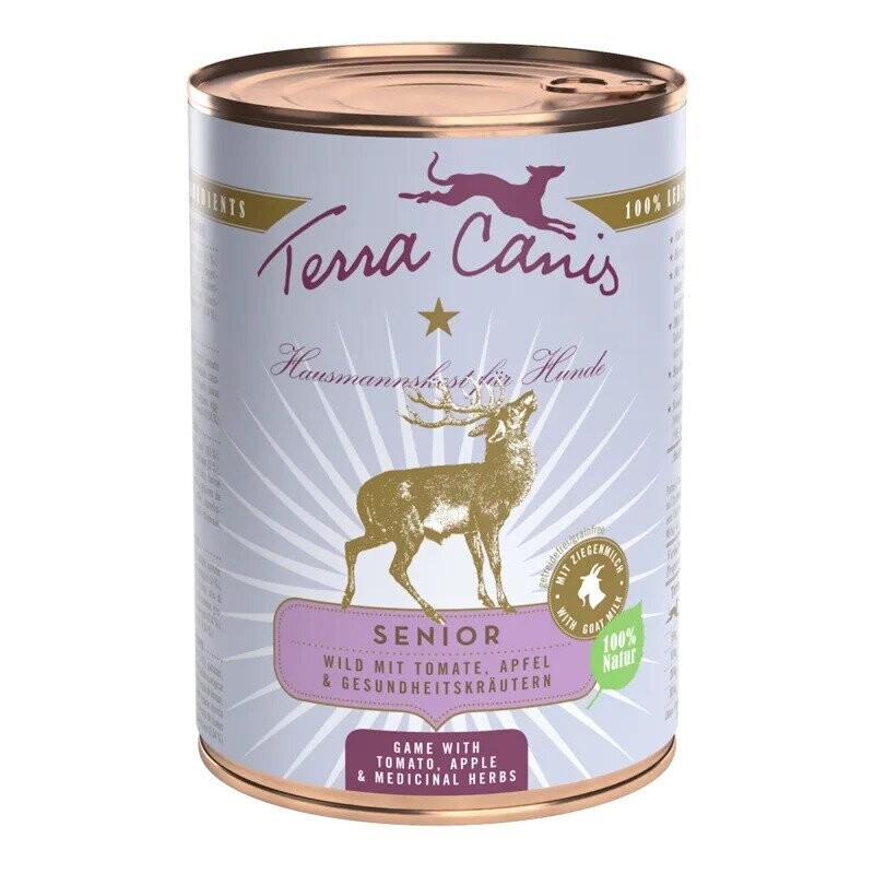 SENIOR Venado con tomate, manzana y hierbas medicinales