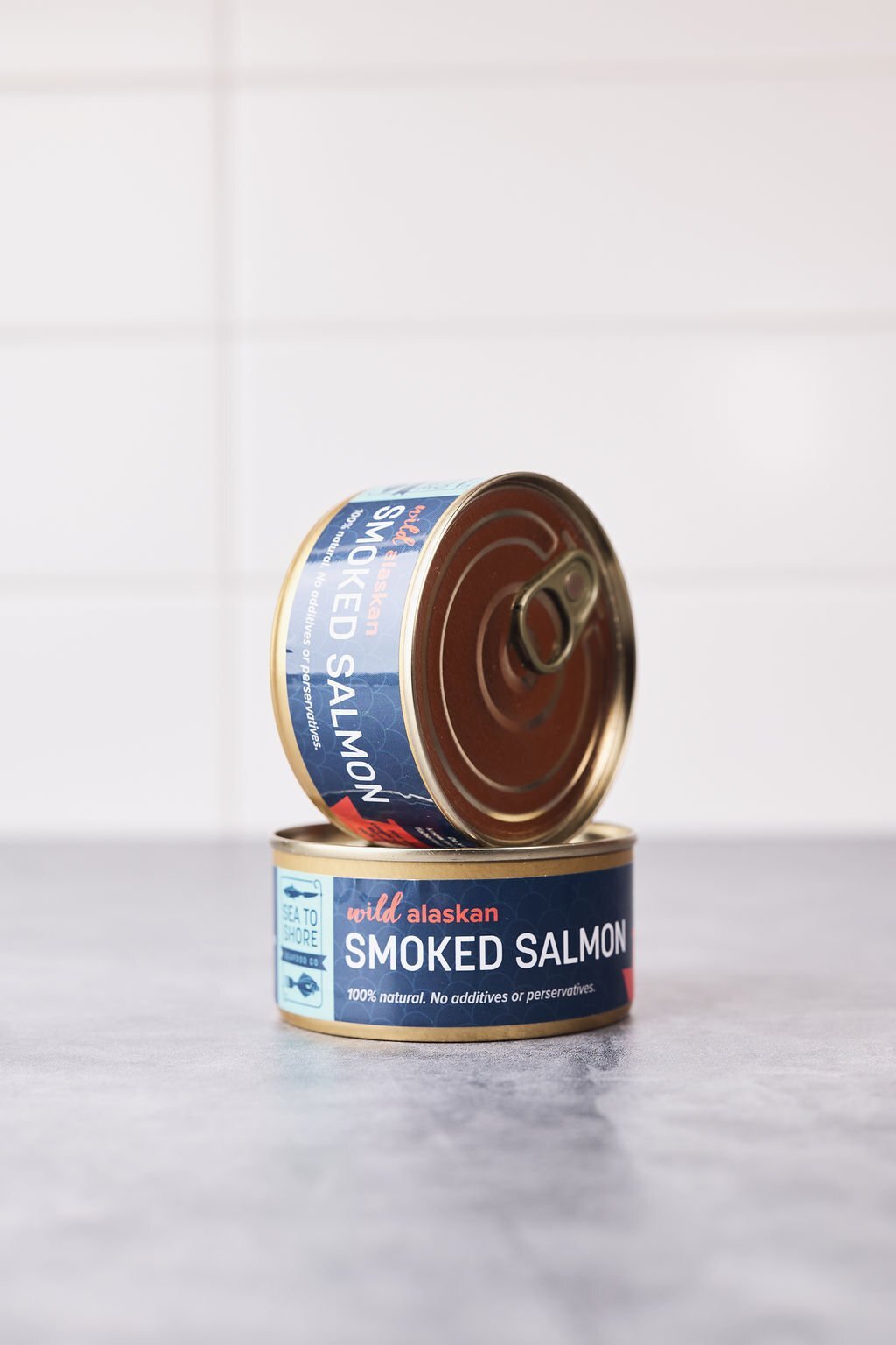 Wild Alaskan Smoked Salmon Tins (Shelf-Stable)