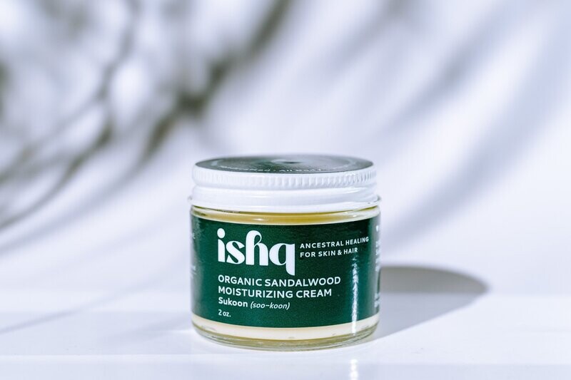 SUKOON ORGANIC INDIAN SANDALWOOD MOISTURIZING CREAM