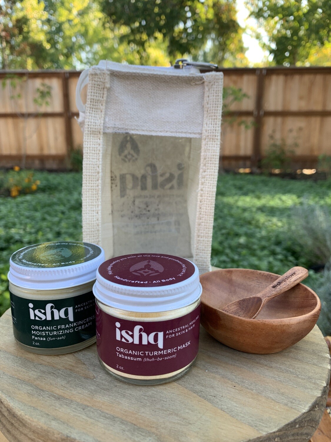 Ishq Organic Skincare Mini Gift Set