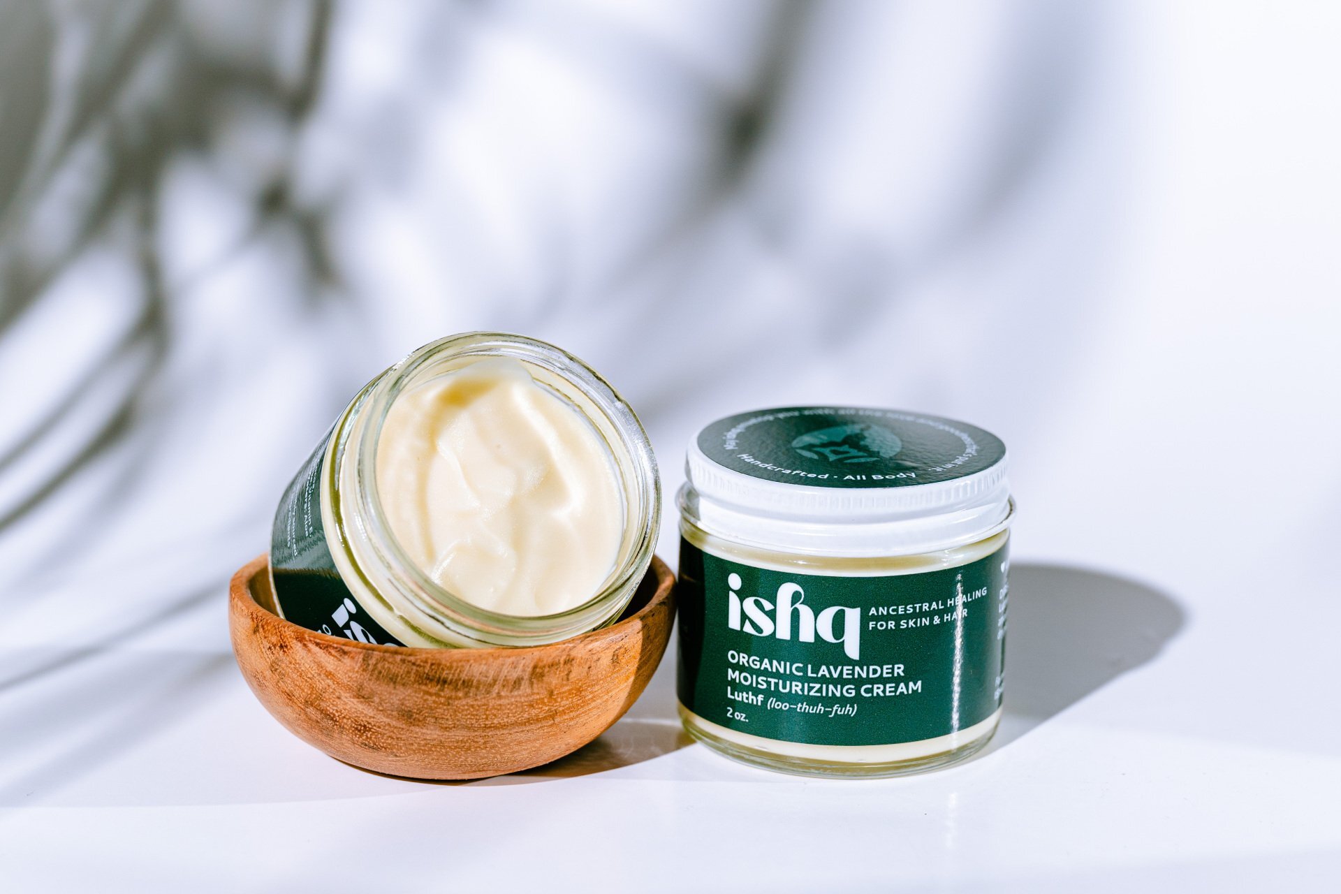 LUTHF ORGANIC LAVENDER MOISTURIZING CREAM