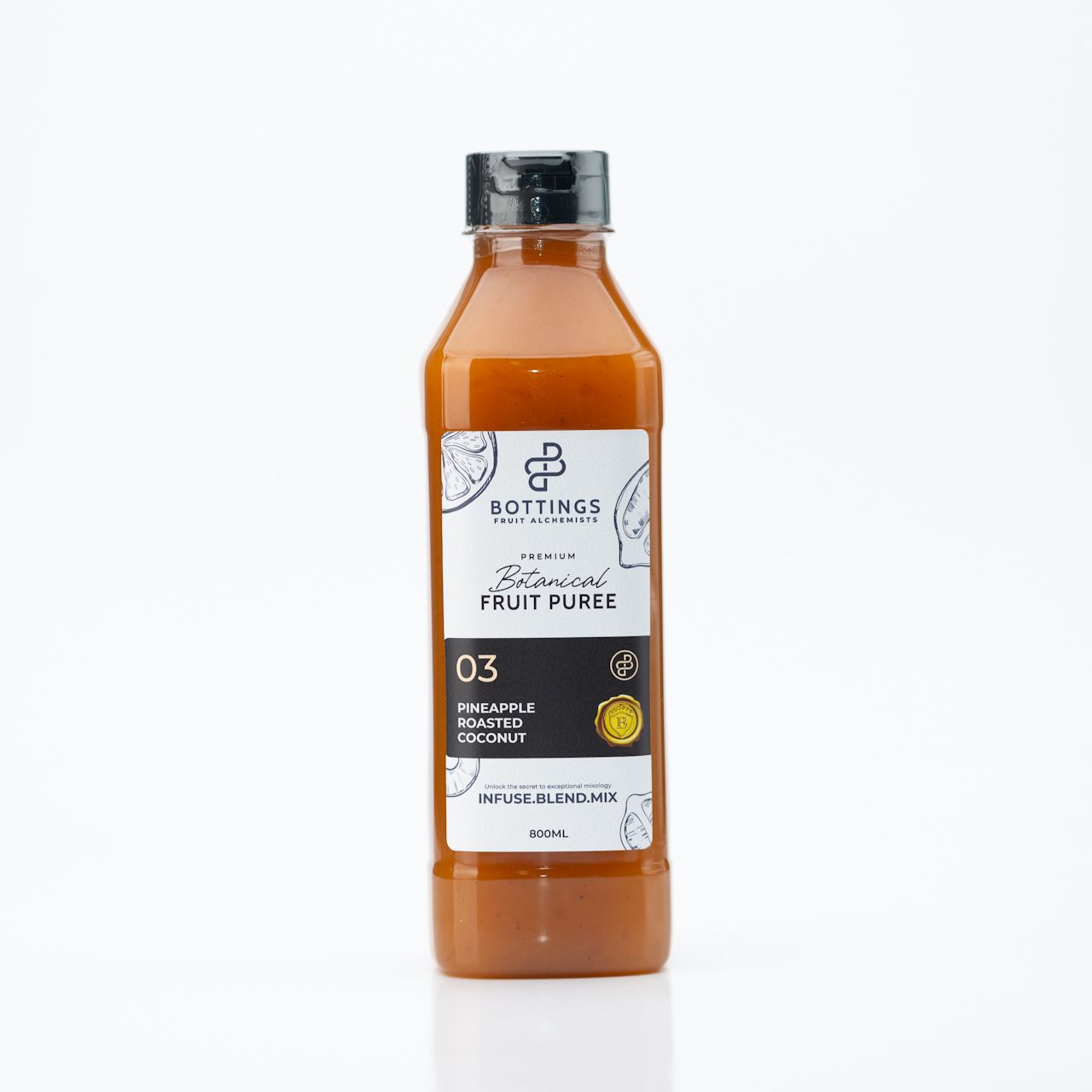 Pineapple Roasted Coconut Puree - 800ml