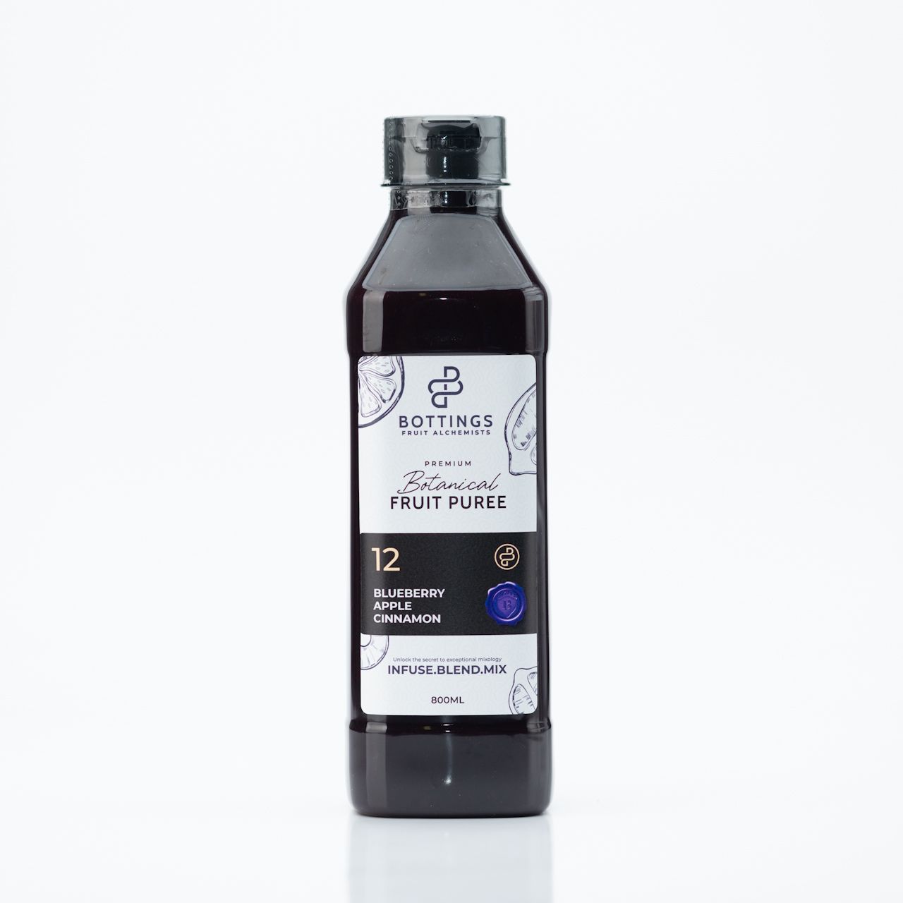 Blueberry Apple Cinnamon Puree - 800ml