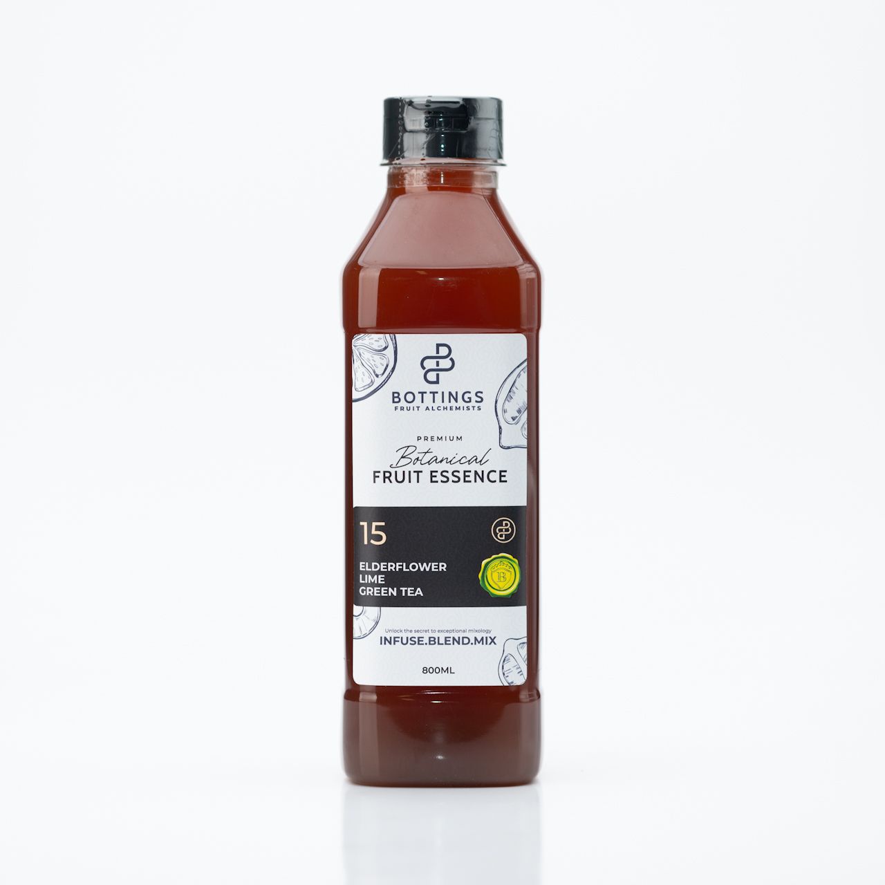 Elderflower Lime Green Tea Essence - 800ml