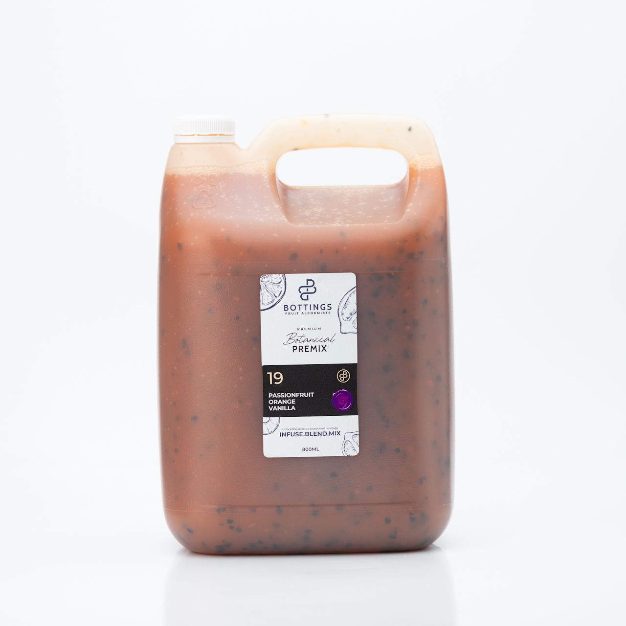 Passionfruit Orange Vanilla Premix - 5L