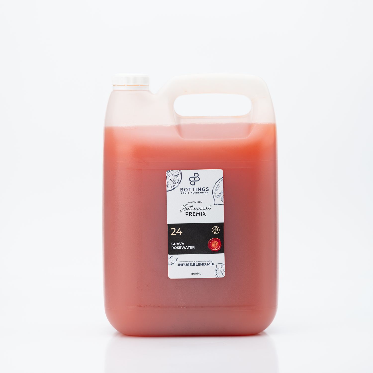 Guava Rosewater Premix - 5L