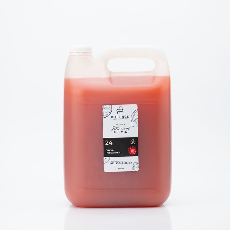 Guava Rosewater Premix - 5L