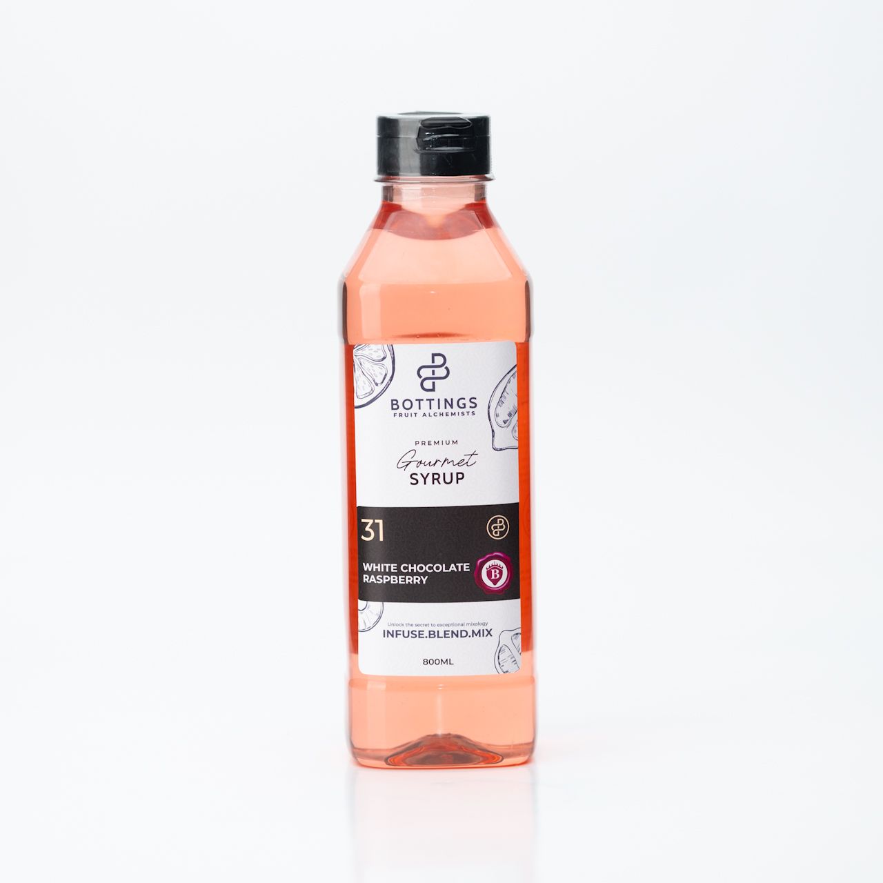 White Chocolate Raspberry Gourmet Syrup - 800ml