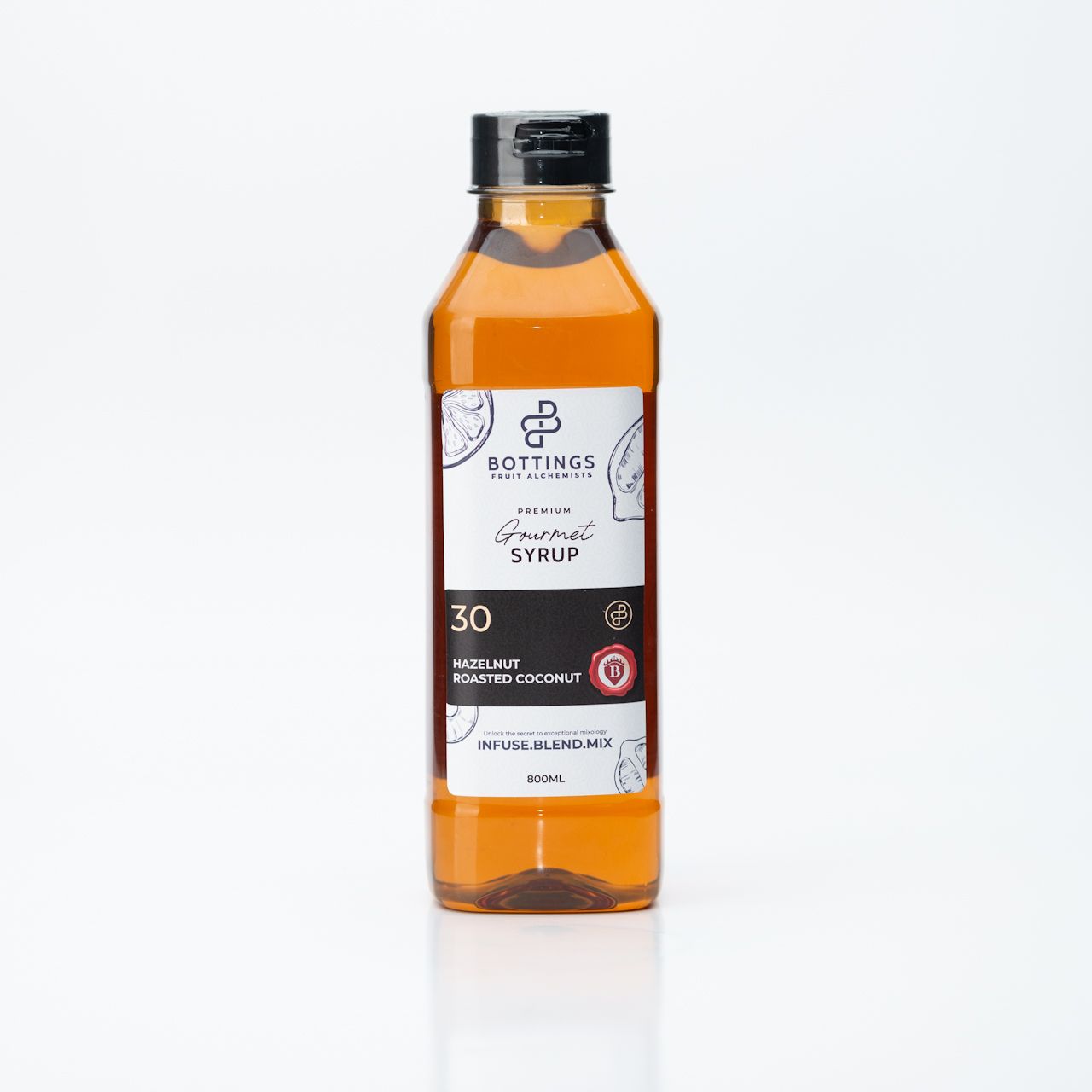 Hazelnut Roasted Coconut Gourmet Syrup - 800ml