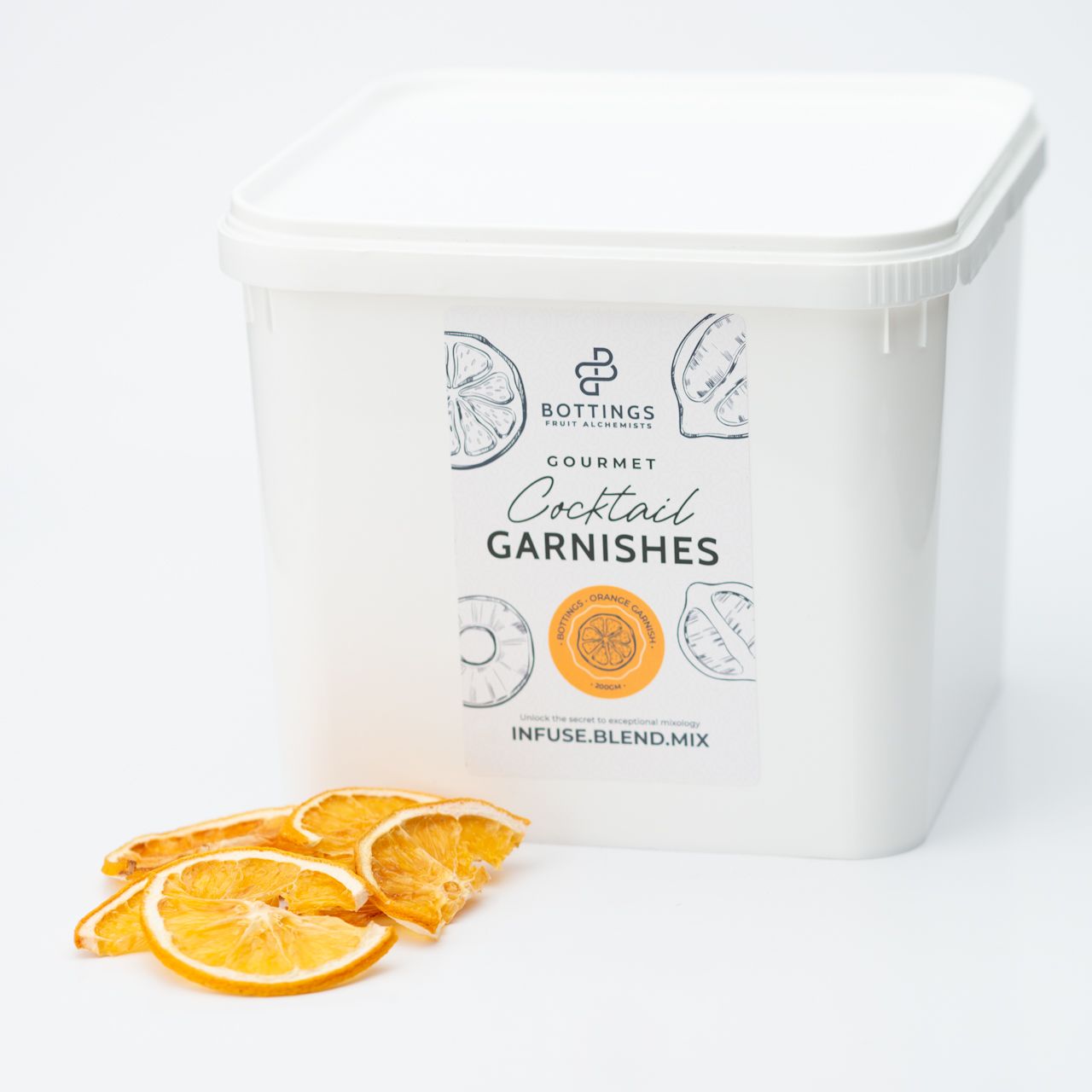 Orange Gourmet Garnish - 500g
