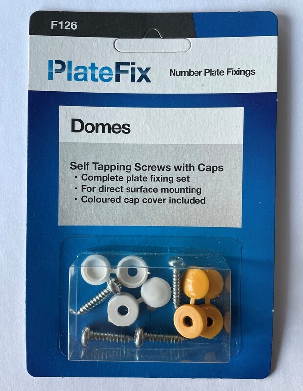 Number Plate Fixing Screws
