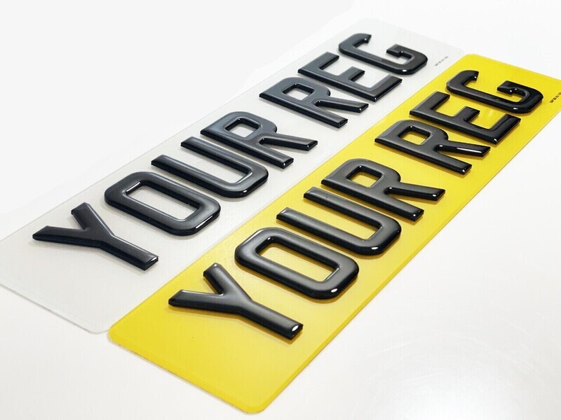 4D 3mm + 3mm Gel Registration Plates