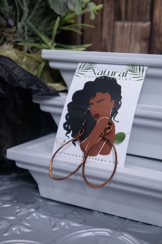 Brown Hoop Earrings