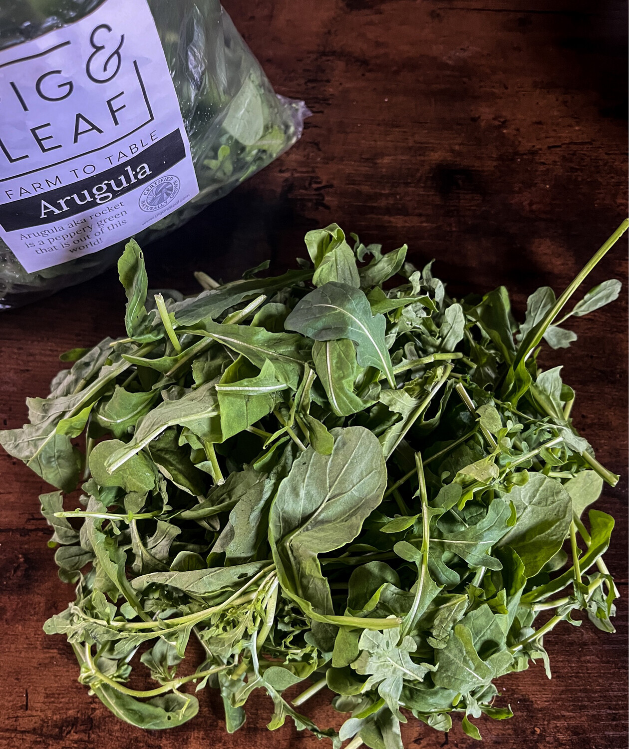 Arugula baby leaf